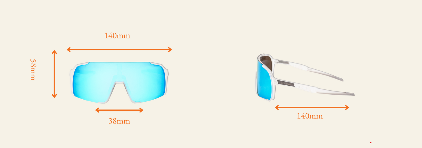 Woolloon® - Polarised 100% UV protection - Classic Matte Frame Eyewear