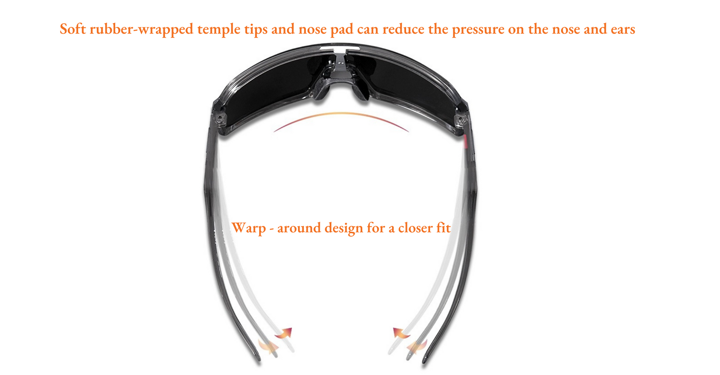 Woolloon® Polarized UV400 Sunglass CrystalClearClassic for Men & Women