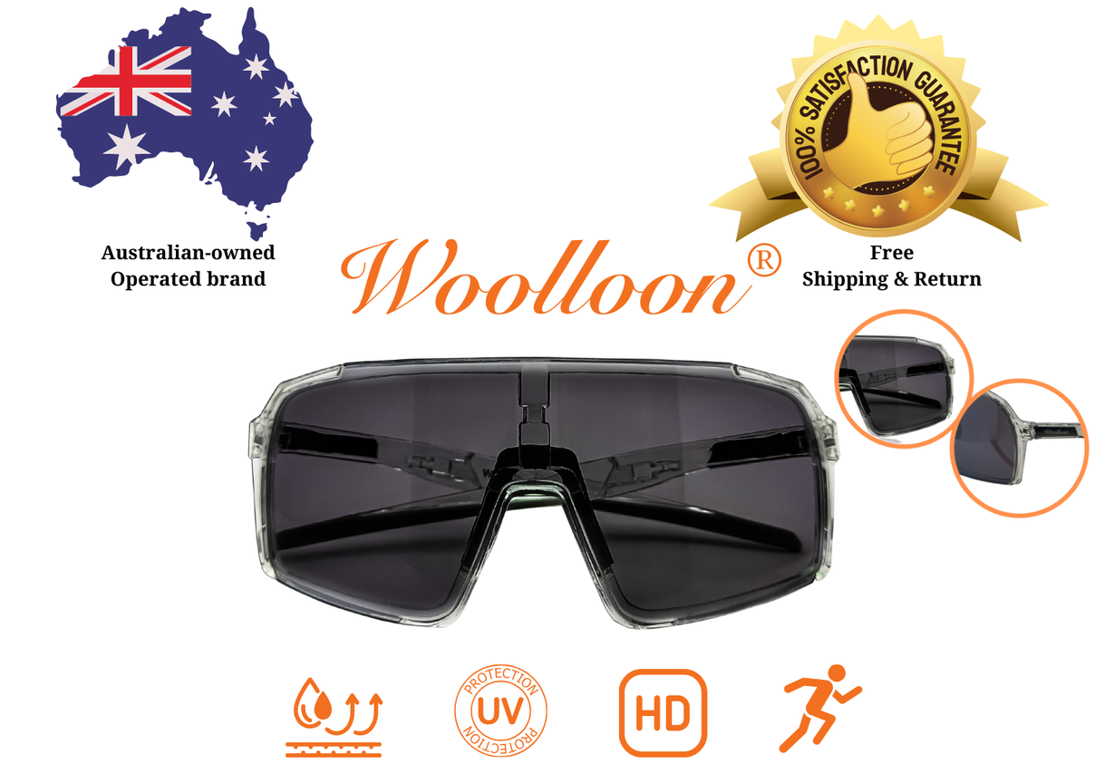 Woolloon® Polarized UV400 Sunglass CrystalClearClassic for Men & Women