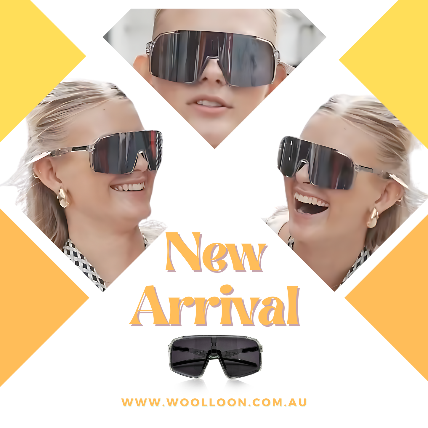 Woolloon® Polarized UV400 Sunglass CrystalClearClassic for Men & Women