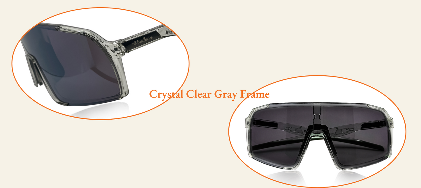 Woolloon® Polarized UV400 Sunglass CrystalClearClassic for Men & Women